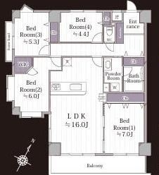 4LDK apartment in Satte, Saitama - Photo 1