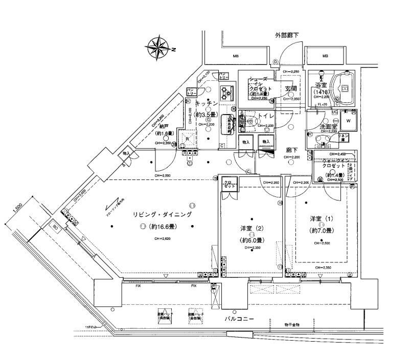 2LDK apartment in Koto Ward, Tokyo - Photo 1