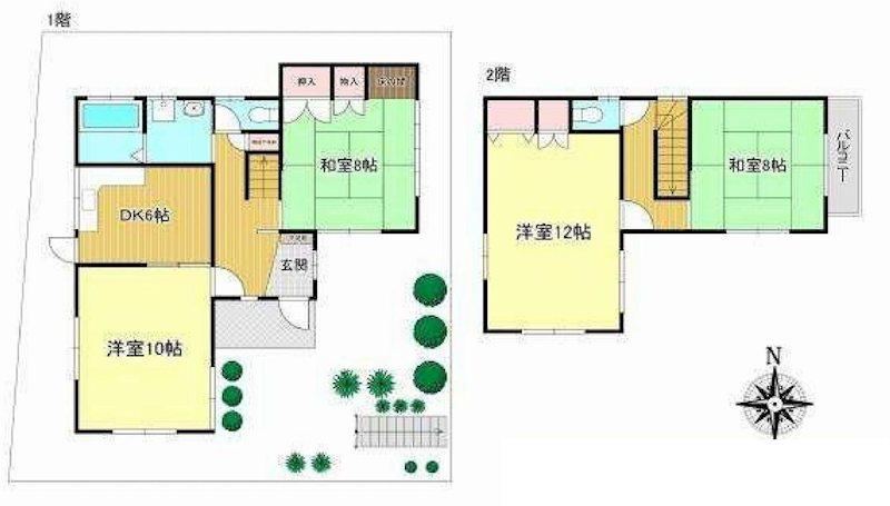 4DK house in Ibaraki, Osaka - Photo 1