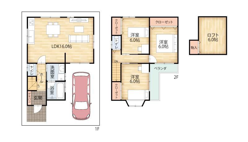 3LDK house in Higashiosaka, Osaka - Photo 1