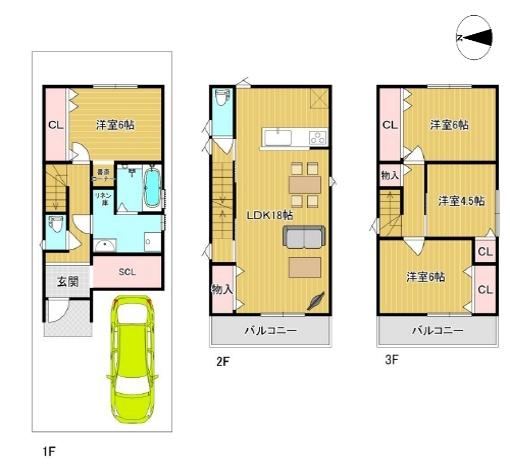 4LDK house in Ino Ward, Osaka - Photo 1