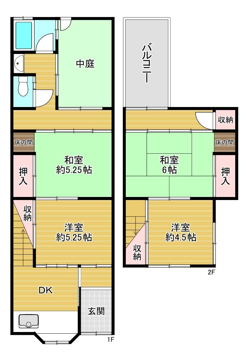 4DK house in Asahi Ward, Osaka - Photo 1