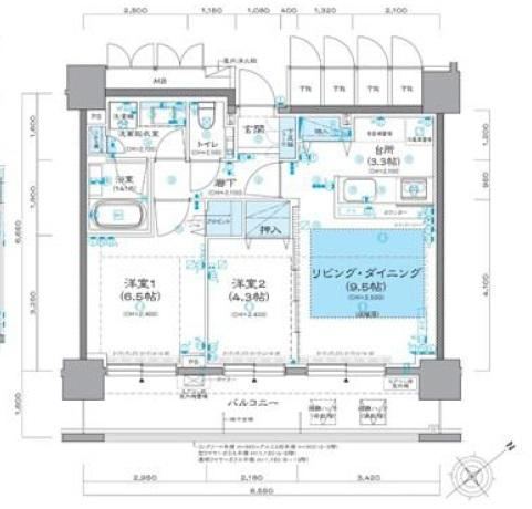 2LDK apartment in Toyohira Ward, Sapporo, Hokkaido - Photo 1