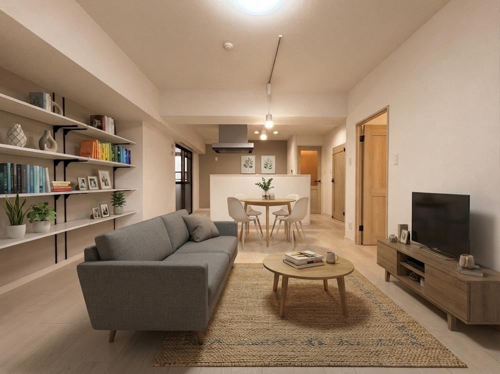 3LDK apartment in Kokurakita Ward, Kitakyushu, Fukuoka - Photo 1