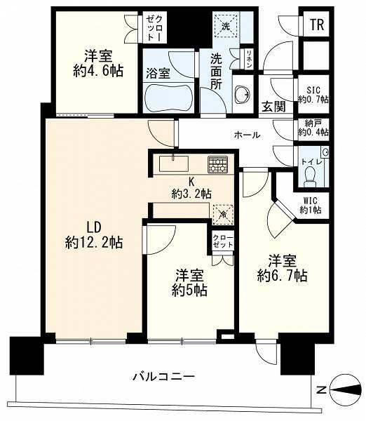 3LDK apartment in Chuo Ward, Tokyo - Photo 1