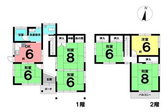 6DK house in Nagahama