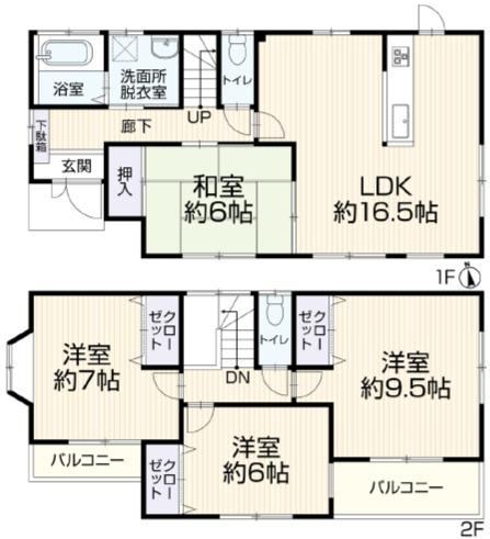 4LDK house in Inazawa, Aichi - Photo 1