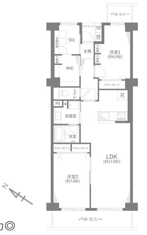 2LDK apartment in Koto Ward, Tokyo - Photo 1