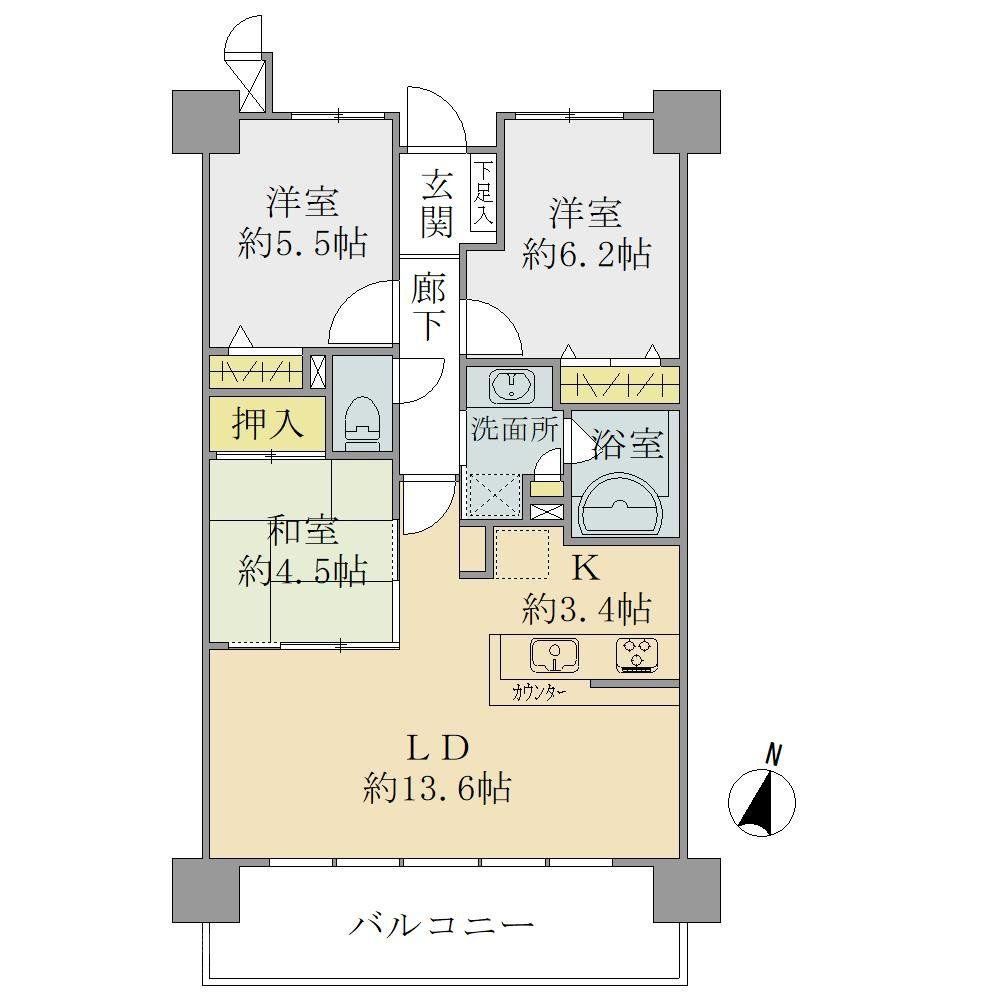 3LDK apartment in Chuo Ward, Niigata - Photo 1