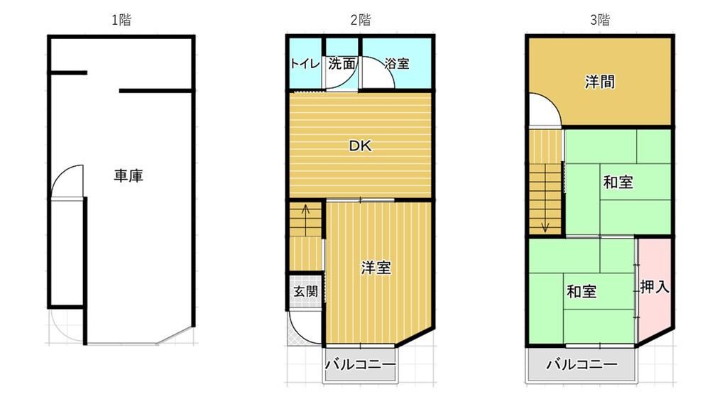4DK house in Hirakata, Osaka - Photo 1