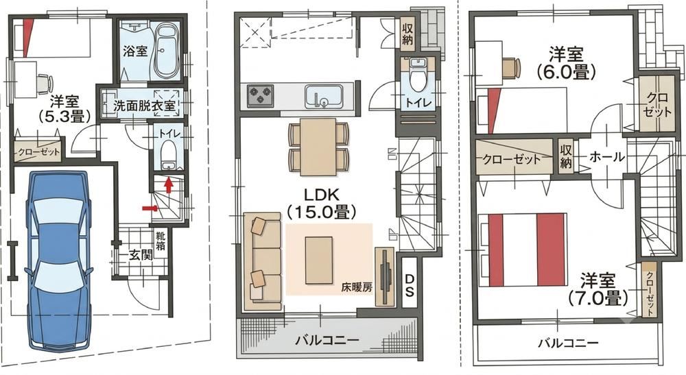 3LDK house in Taito Ward, Tokyo - Photo 1
