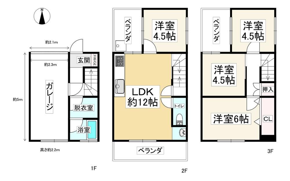 4LDK house in Amagasaki, Hyogo - Photo 1