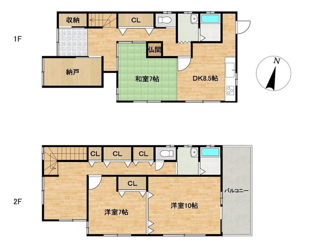 3DK+S house in Chuo Ward, Hamamatsu, Shizuoka - Photo 1