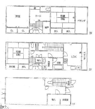 3LDK+S house in Suruga Ward, Shizuoka - Photo 1