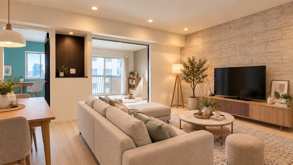 3LDK apartment in Minato Ward, Tokyo - Photo 1
