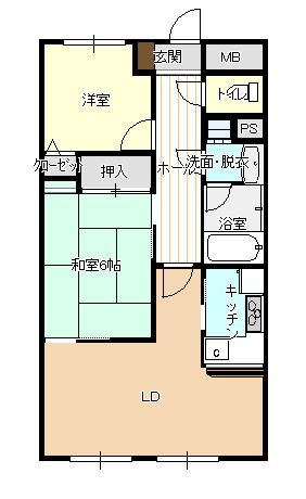 2LDK apartment in Nishi Ward, Niigata - Photo 1