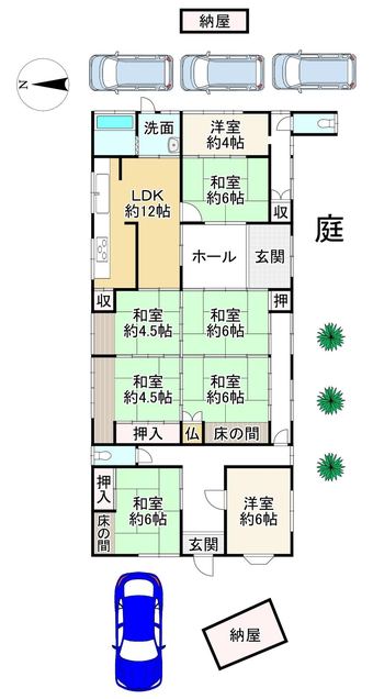 8LDK house in Osakasayama