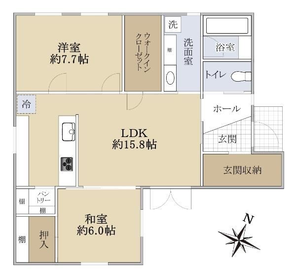 2LDK house in Kawanishi, Hyogo - Photo 1