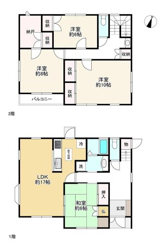 4LDK+S house in Miki