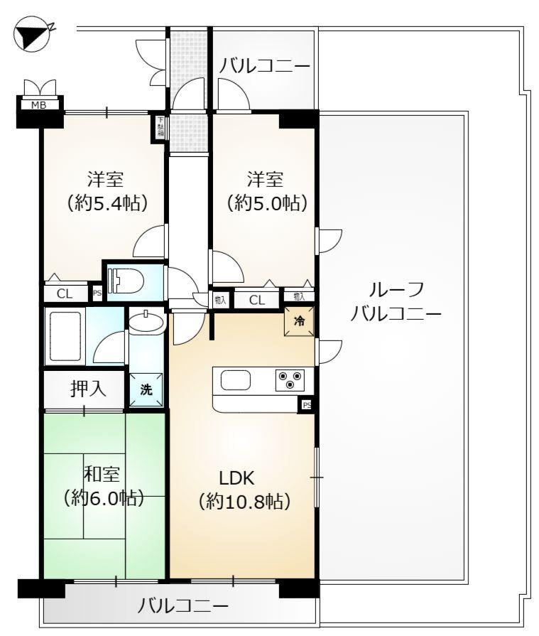 3LDK apartment in Ome, Tokyo - Photo 1