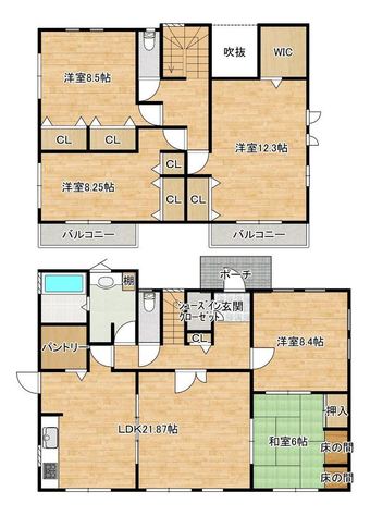 5LDK house in Oamishirasato
