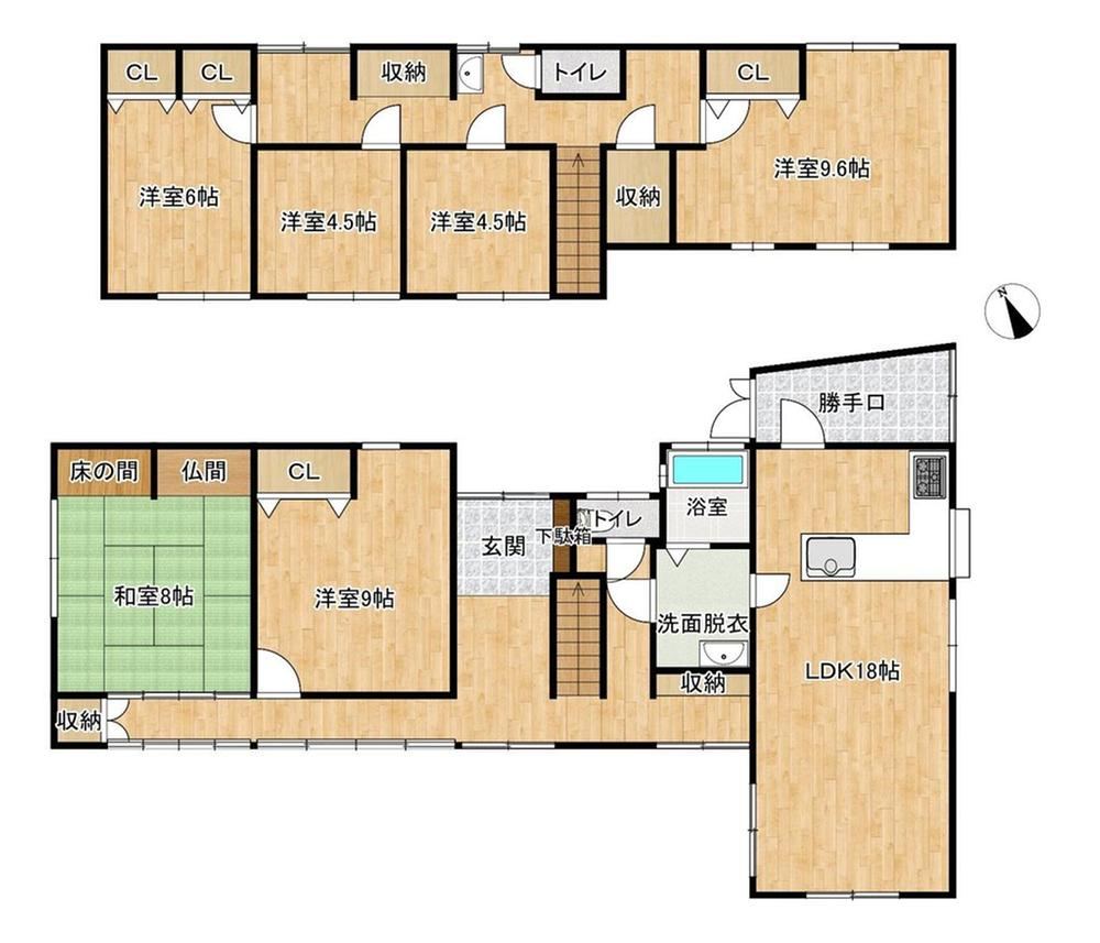 6LDK house in Chikushino, Fukuoka - Photo 1