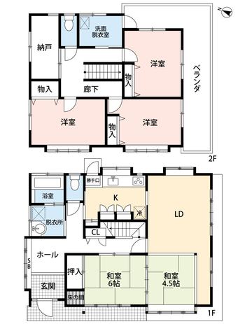 5LDK+S house in Hanno