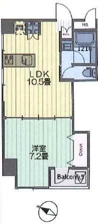 1LDK apartment in Shinjuku Ward, Tokyo - Photo 1