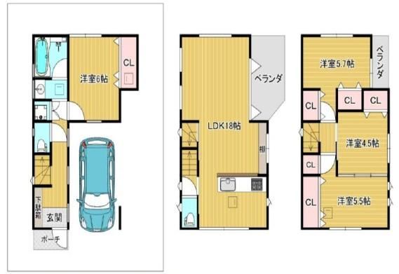 4LDK house in Itabashi Ward, Tokyo - Photo 1