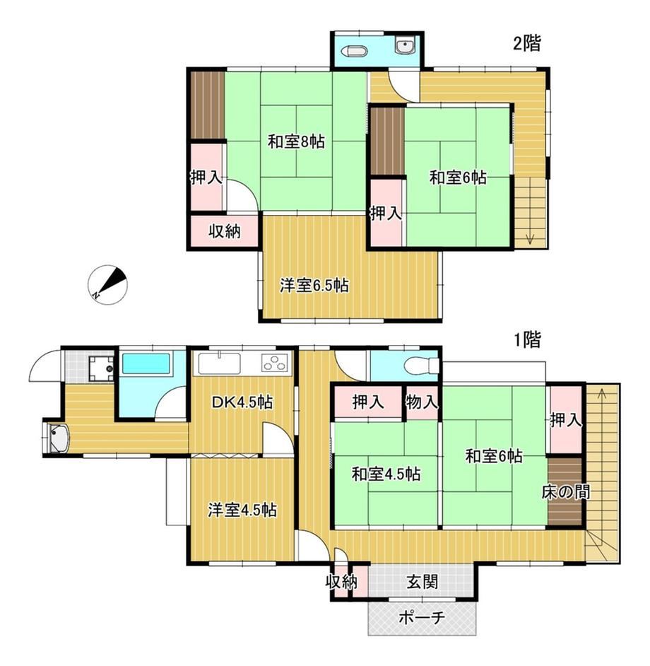 6DK house in Yokosuka, Kanagawa - Photo 1
