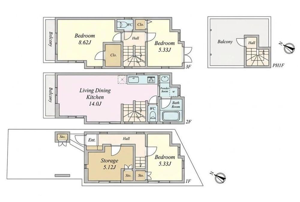3LDK+S house in Wako, Saitama - Photo 1