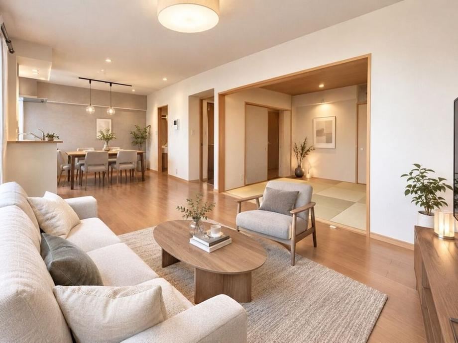 3LDK apartment in Moji Ward, Kitakyushu, Fukuoka - Photo 1