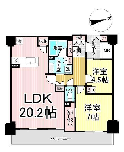 2LDK apartment in Taihaku Ward, Sendai, Miyagi - Photo 1