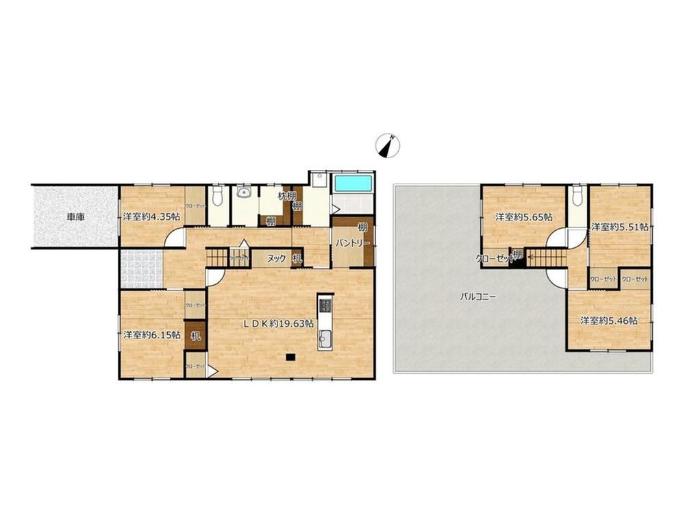 5LDK+S house in Shikokuchuo, Ehime - Photo 1