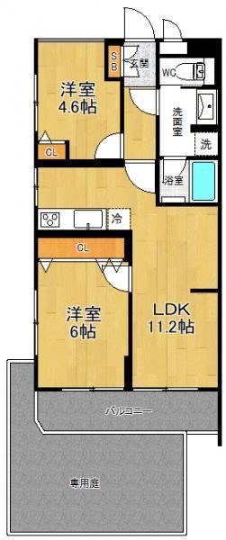 2LDK apartment in Higashinada Ward, Kobe, Hyogo - Photo 1