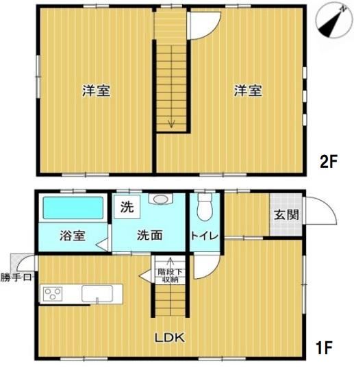2LDK house in Maebashi, Gunma - Photo 1