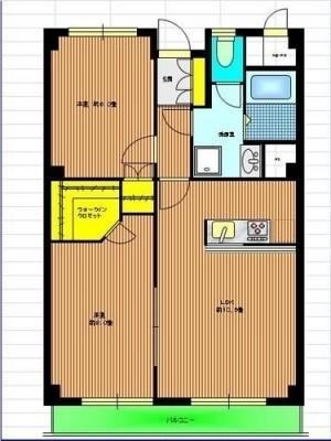 2LDK apartment in Asaka, Saitama - Photo 1