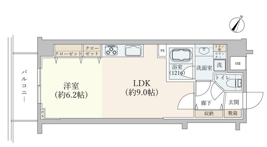 1LDK apartment in Meguro Ward, Tokyo - Photo 1