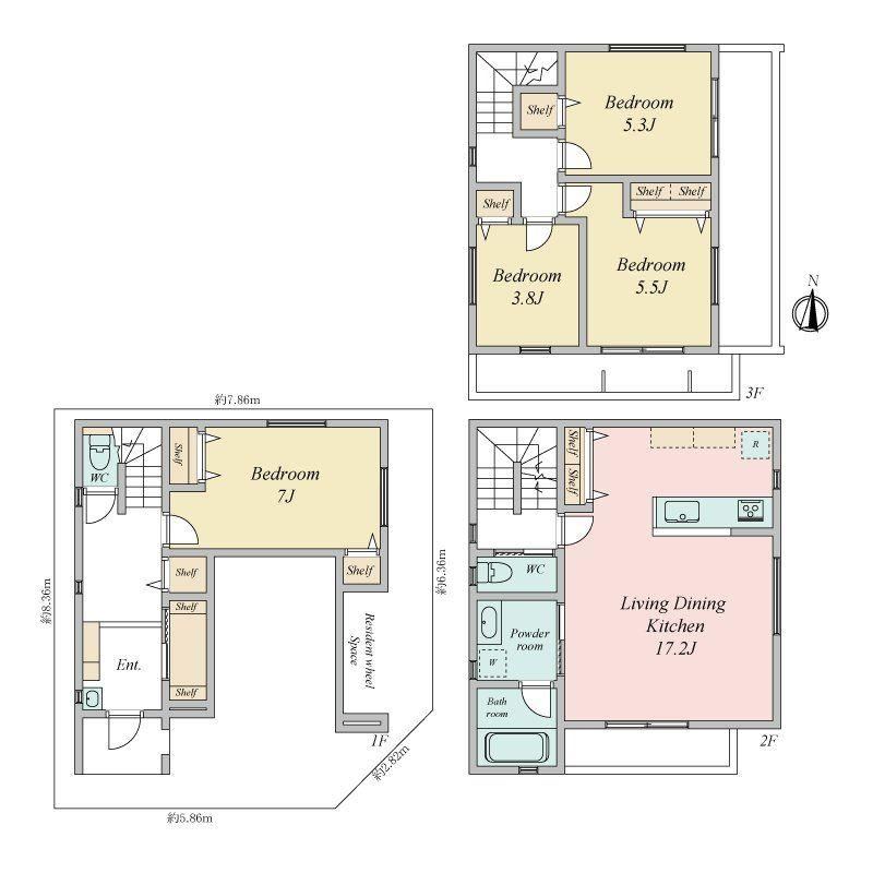 4LDK house in Higashisumiyoshi Ward, Osaka - Photo 1