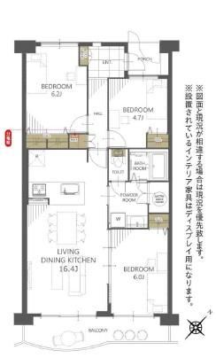 3LDK apartment in Inage Ward, Chiba - Photo 1
