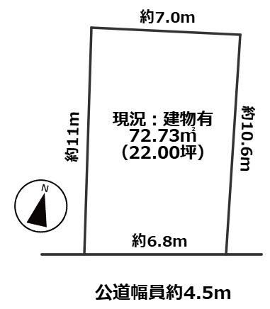 73 m² land in Nishi Ward, Nagoya, Aichi - Photo 1