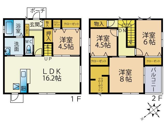 4LDK house in Yahatanishi Ward, Kitakyushu, Fukuoka - Photo 1