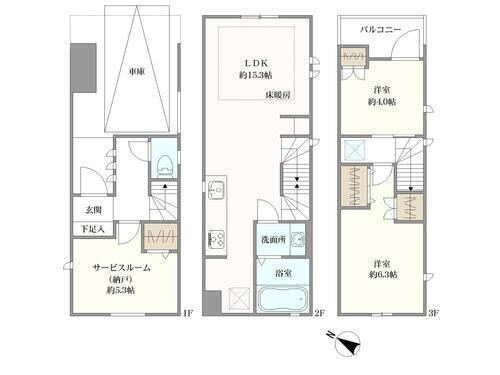 2LDK+S house in Ota Ward, Tokyo - Photo 1