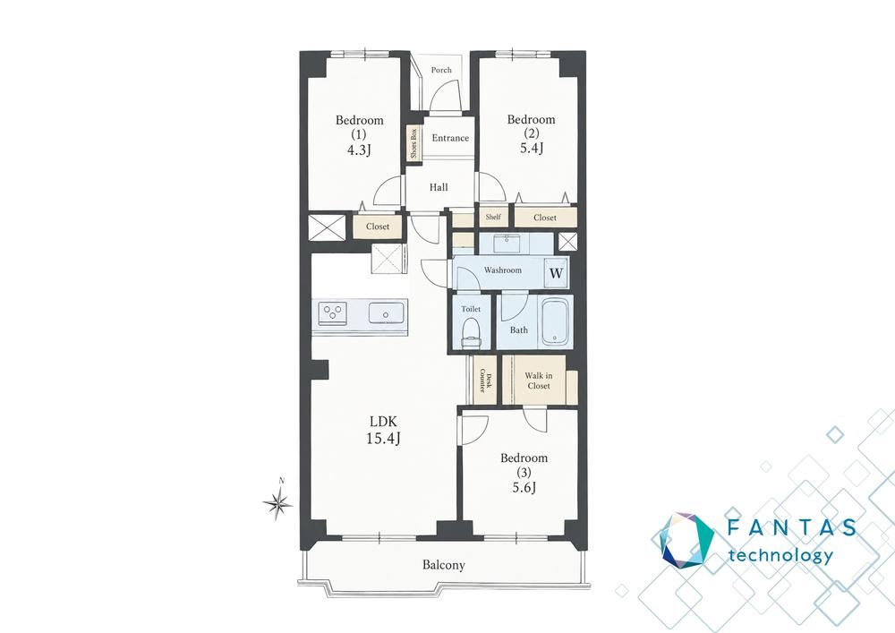 3LDK apartment in Adachi Ward, Tokyo - Photo 1