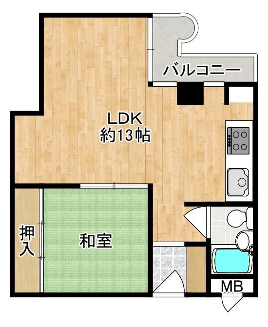 1LDK apartment in Shirahama, Nishimuro District, Wakayama - Photo 1