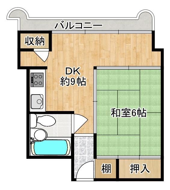 1DK apartment in Shirahama, Nishimuro District, Wakayama - Photo 1