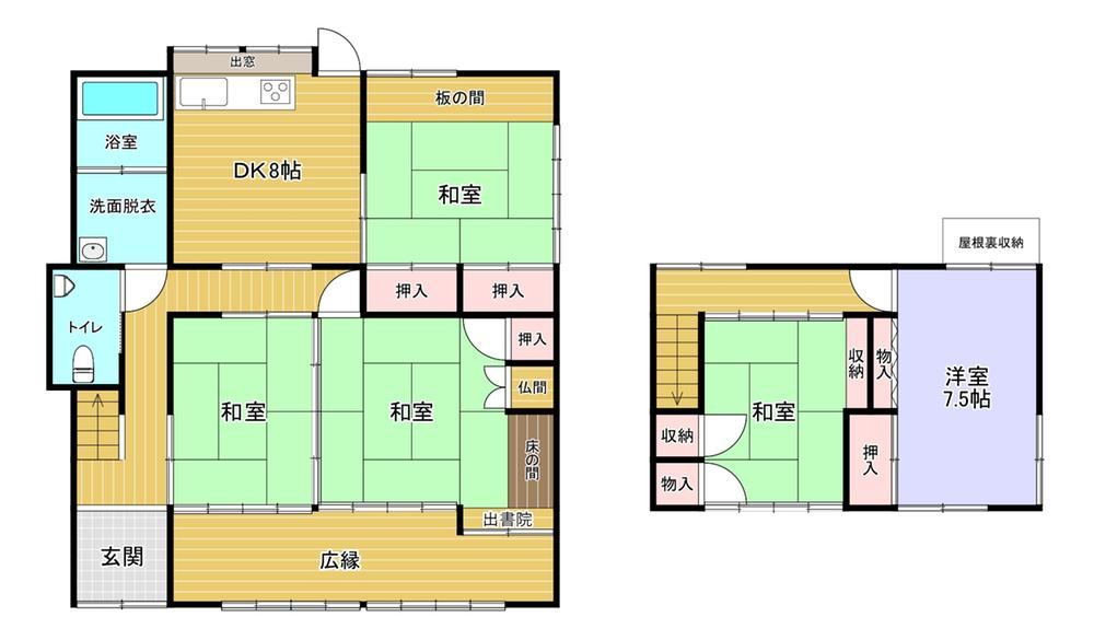 5DK house in Isahaya, Nagasaki - Photo 1