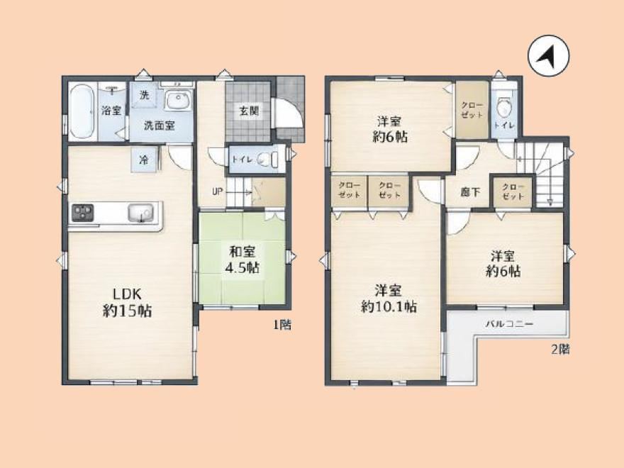 4LDK house in Yamato, Kanagawa - Photo 1