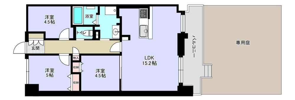 3LDK apartment in Toyohira Ward, Sapporo, Hokkaido - Photo 1