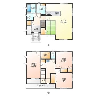 3LDK house in Fuji